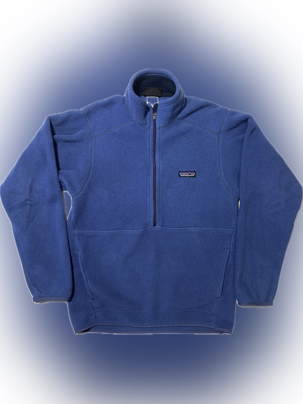 Patagonia Men’s Blue half -Zip Fleece Pullover